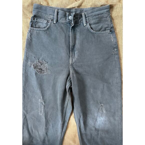 Acne Studios Black High Waist Mece Jeans 27x32 - Picture 3 of 12